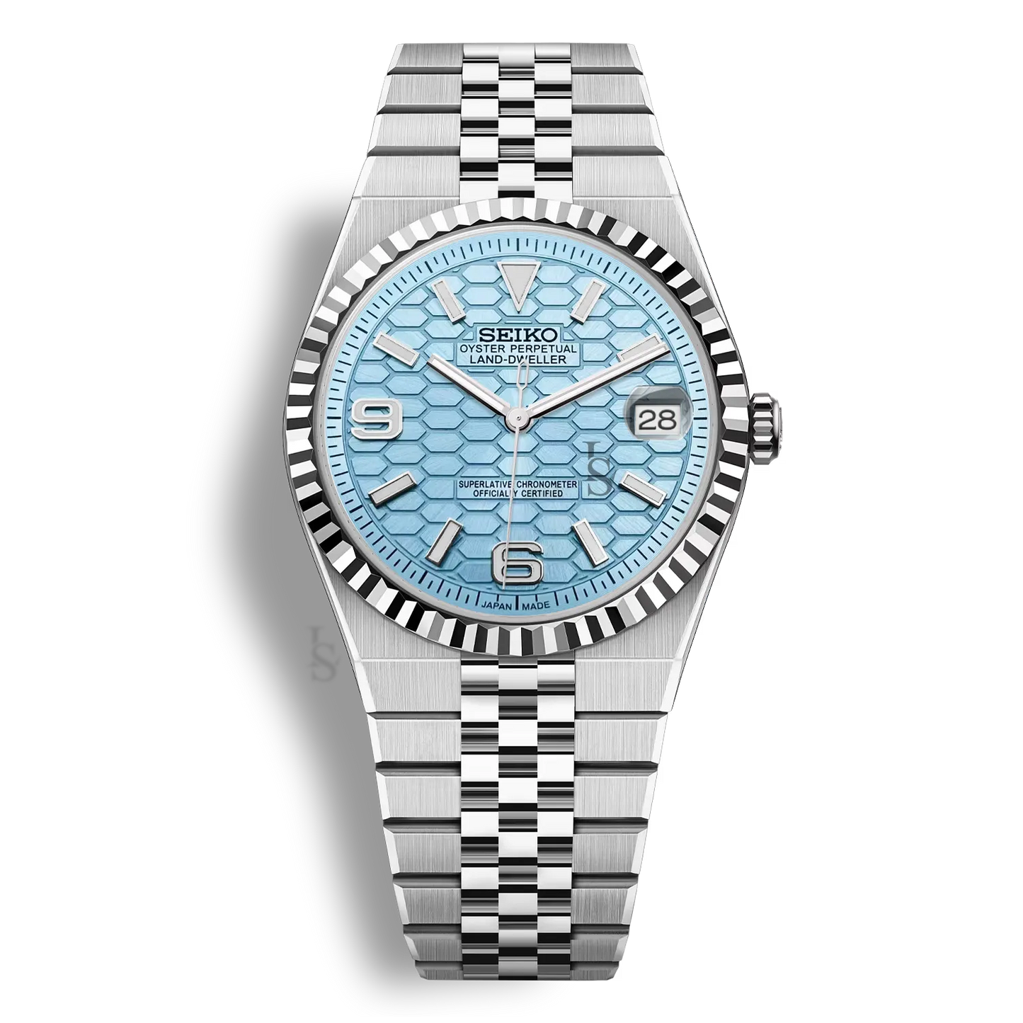 Seiko Land-Dweller Blue Mod