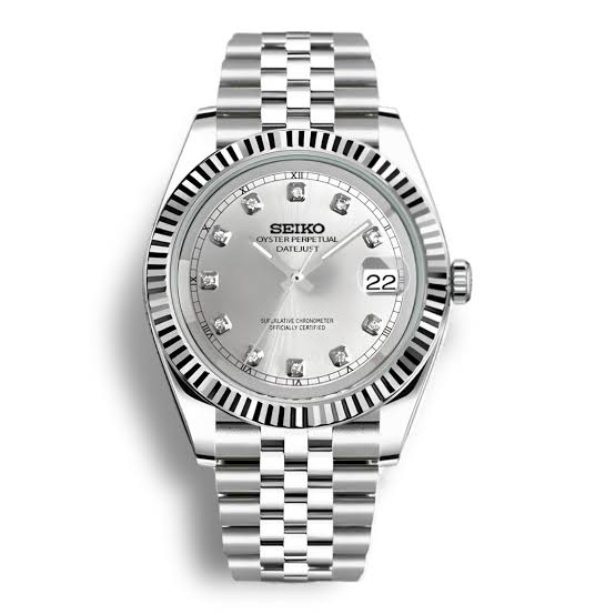 Seiko Mod Datejust – Classic Silver Edition