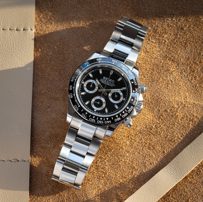 SEIKO Daytona Mod Black