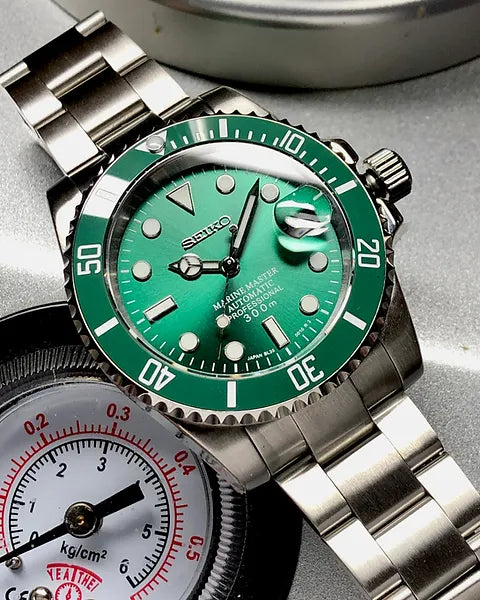 Seiko Mod Hulk Custom Watch