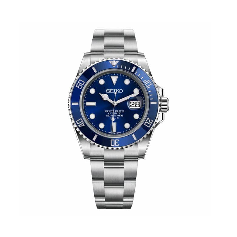 Seiko Mod Submariner Smurf