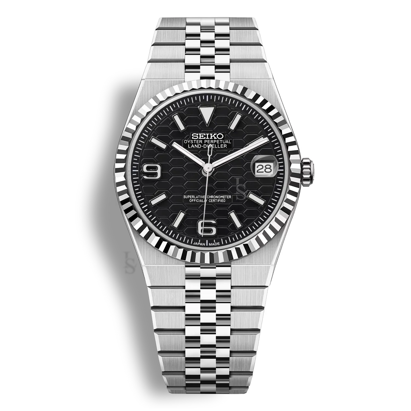 Seiko Land-Dweller Black Mod