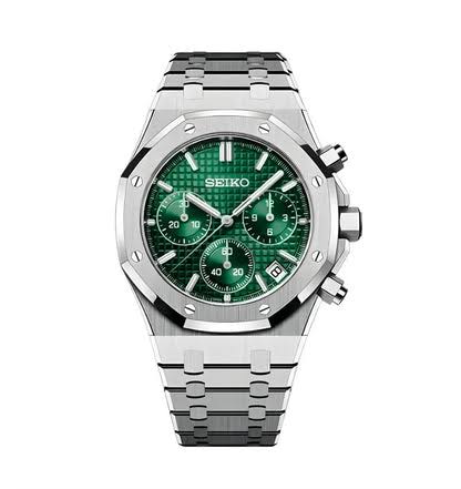 Seiko Mod - Royal Oak Style with Green Dial